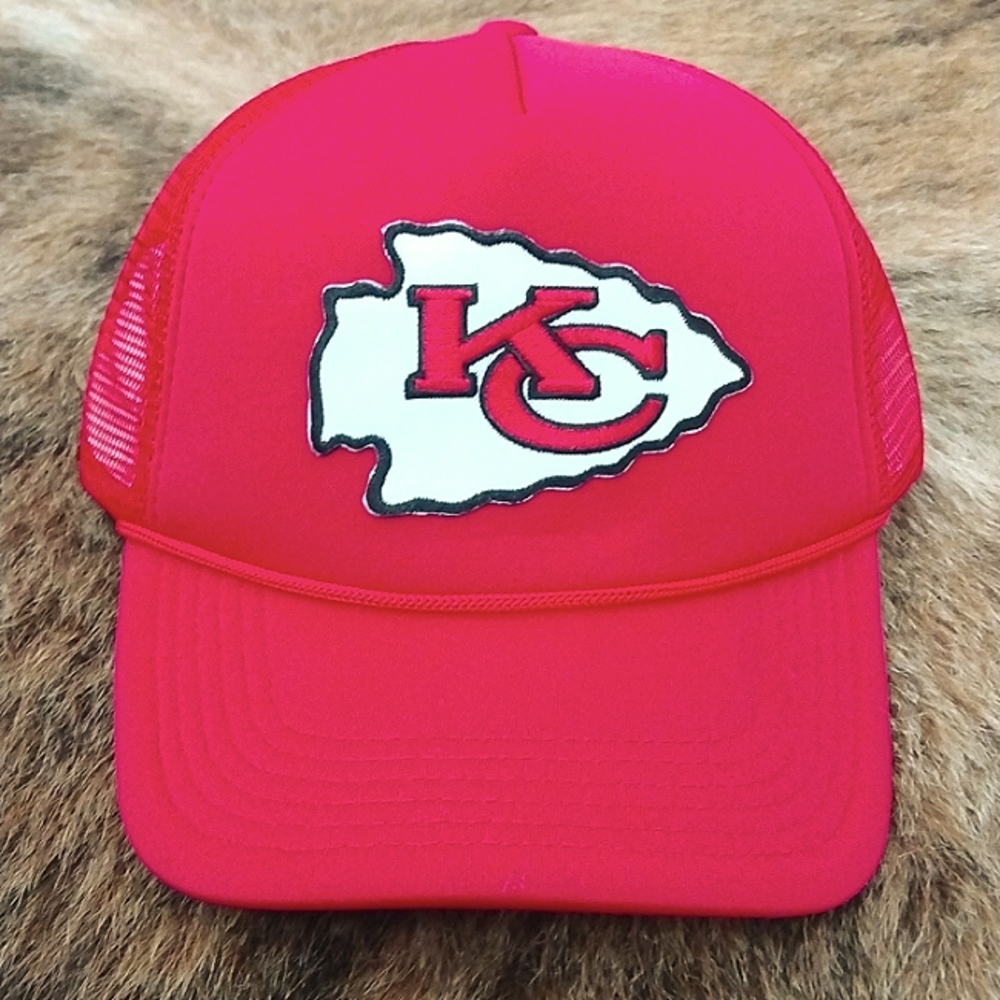 Kansas City KC Chiefs Snapback Trucker Hat